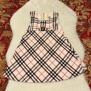 100% authentic Burberry plaid dress (price reduced)
